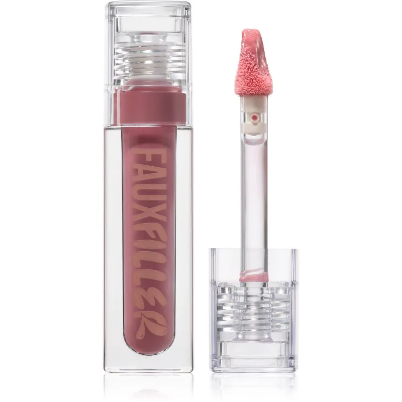 Huda Beauty Faux Filler Lip Gloss λιπ γκλος χειλιών για μεγαλύτερο όγκο απόχρωση Sugar Baby 3.9 ml