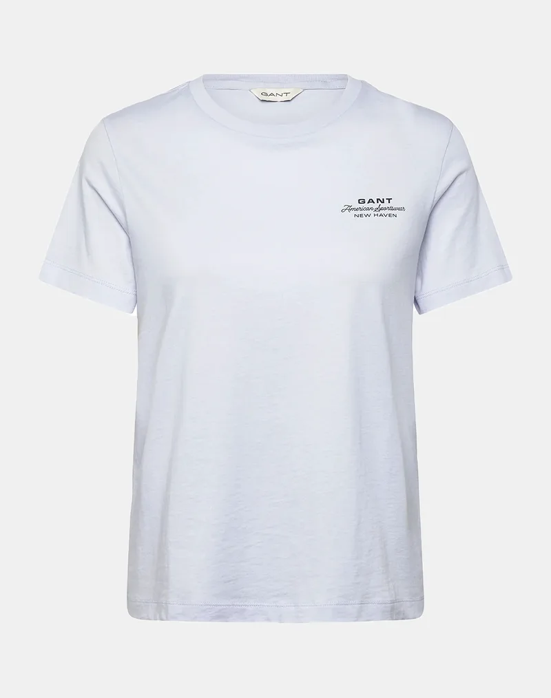 GANT ΜΠΛΟΥΖΑ ΚΜ REG GRAPHIC PRINT SS T-SHIRT 3GW4201487-455 LightBlue
