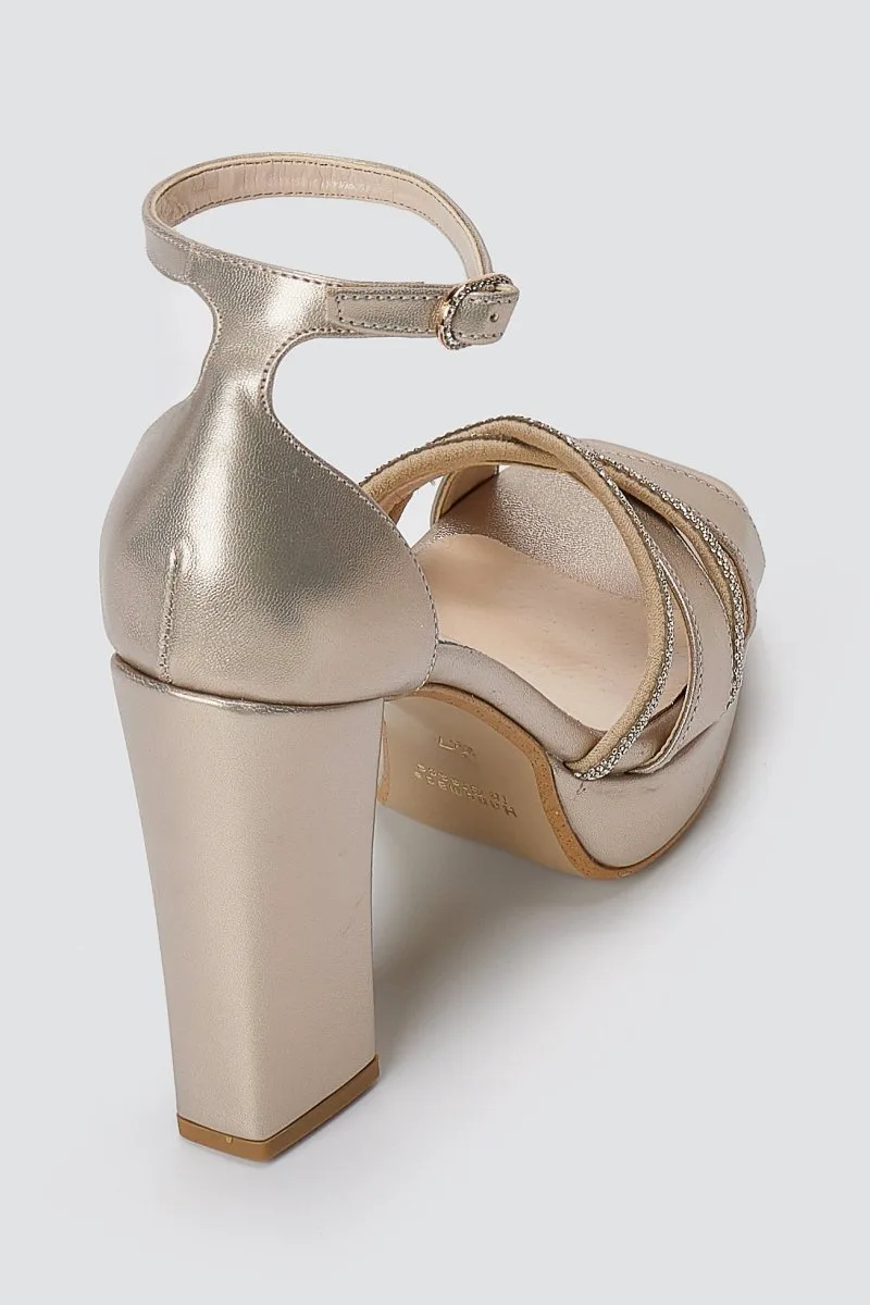 TFP Platform Sandals - 4095 - Sand Matte