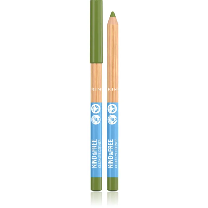 Rimmel Kind & Free μολύβι για τα μάτια με εντατικό χρώμα απόχρωση 4 Soft Orchard 1,1 γρ