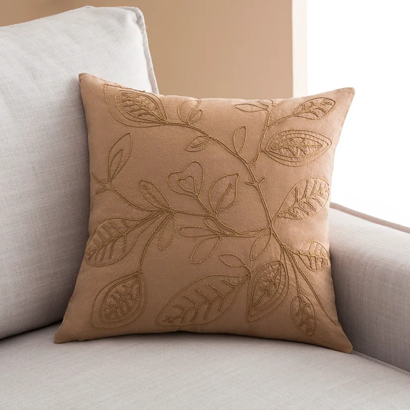 Μαξιλαροθήκη Διακόσμησης Gofis Home Indigo Jute 381/36 43x43
