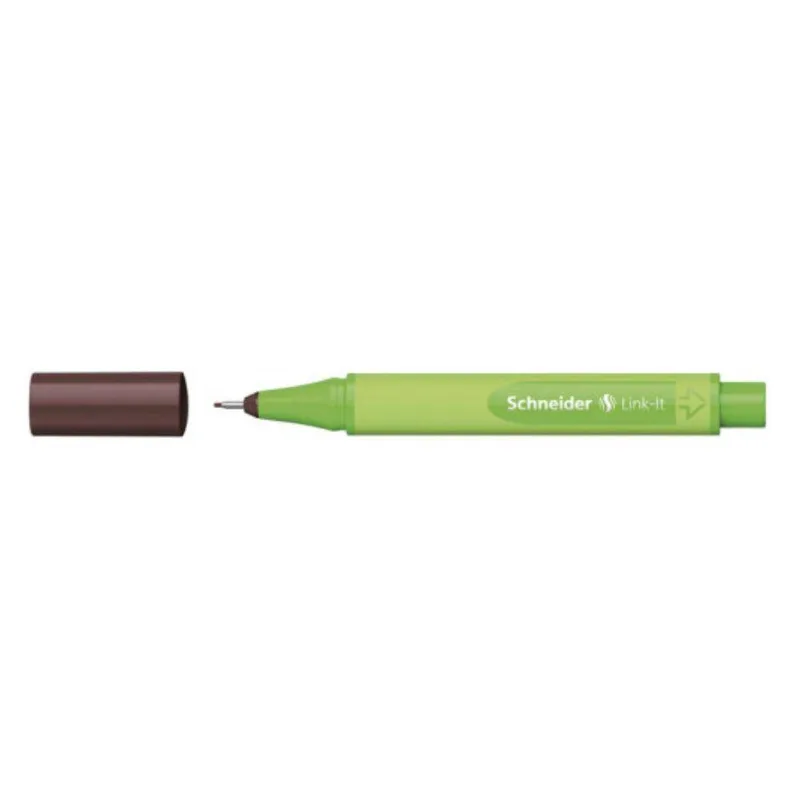 191218 ΣΤΥΛΟ SCHNEIDER FINELINER LINK-IT 0.4mm TOPAZ BROWN