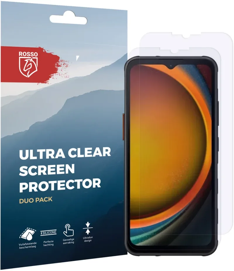 Μεμβράνη Προστασίας Οθόνης - Samsung Galaxy Xcover7 - Κόκκινο Ultra Clear Screen Protector - 2 Τεμάχια (8719246440809)