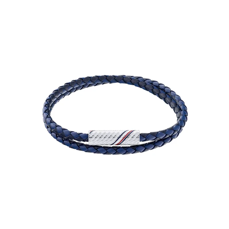 TOMMY HILFIGER Ανδρικό Βραχιόλι Από Δέρμα Και Ατσάλι 2790470