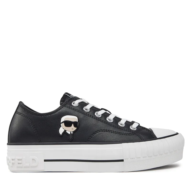 Sneakers KARL LAGERFELD Kampus Max KL60425T Μαύρο