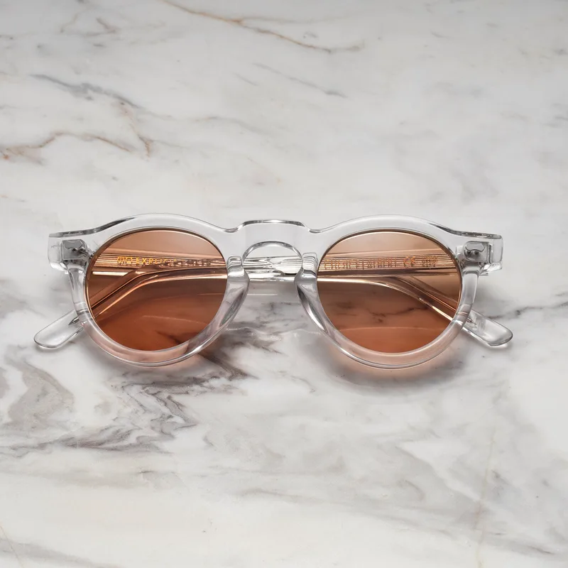 ALBERT A15EP14 - ALBERT - CLEAR - BROWN Sunglasses | Clear | Brown Shades | Explicit Poets Sunglasses