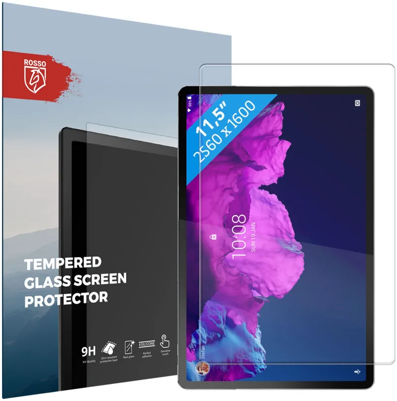 Κόκκινο Tempered Glass - Αντιχαρακτικό Προστατευτικό Γυαλί Οθόνης Lenovo Tab P11 Pro 11.5" - Clear (8719246378317)