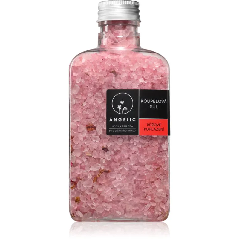 Angelic Bath Salt Růžové pohlazení αλάτι λουτρού 260 γρ