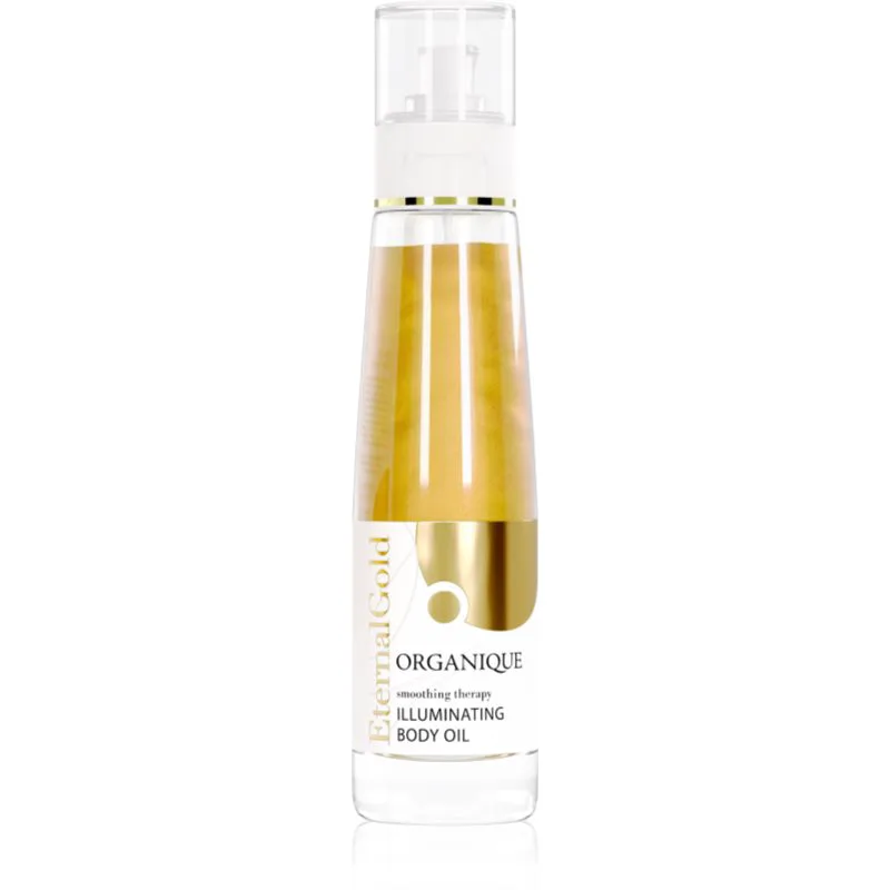 Organique Eternal Χρυσό Smoothing Therapy ξηρό λάδι για το σώμα με στρας 100 ml