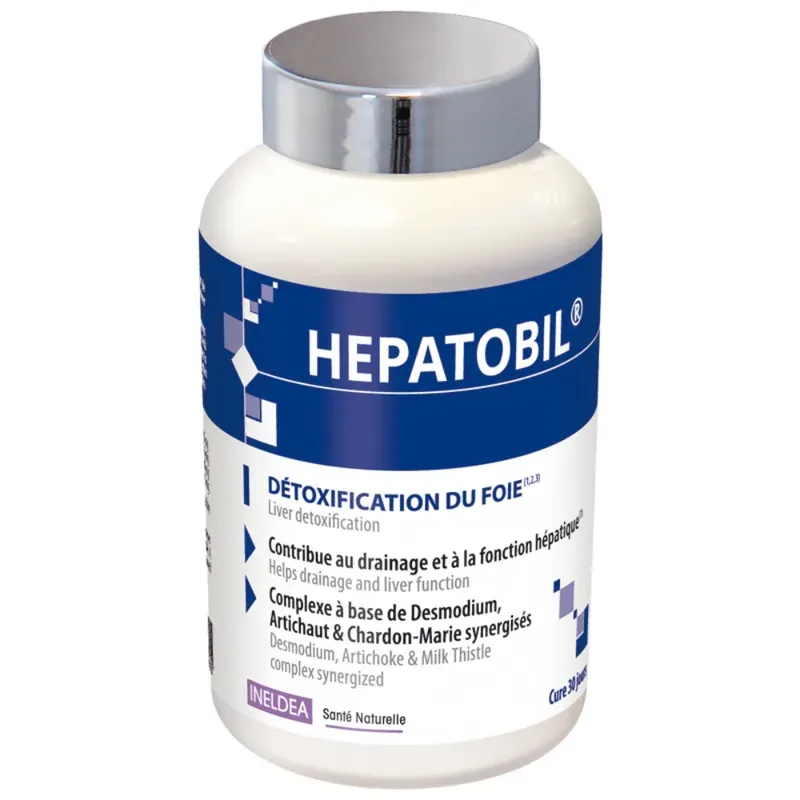 Ineldea Santé Naturelle Hepatobil 90 Vegetable Capsules