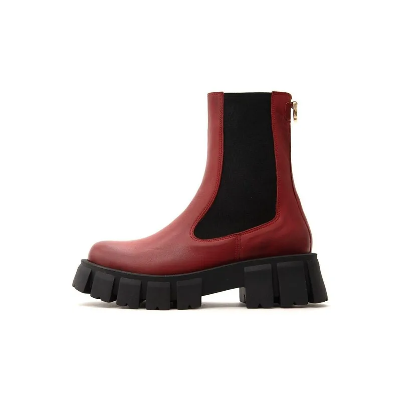 Μποτάκια/Low boots Fardoulis LEATHER CHELSEA BOOTS WOMEN