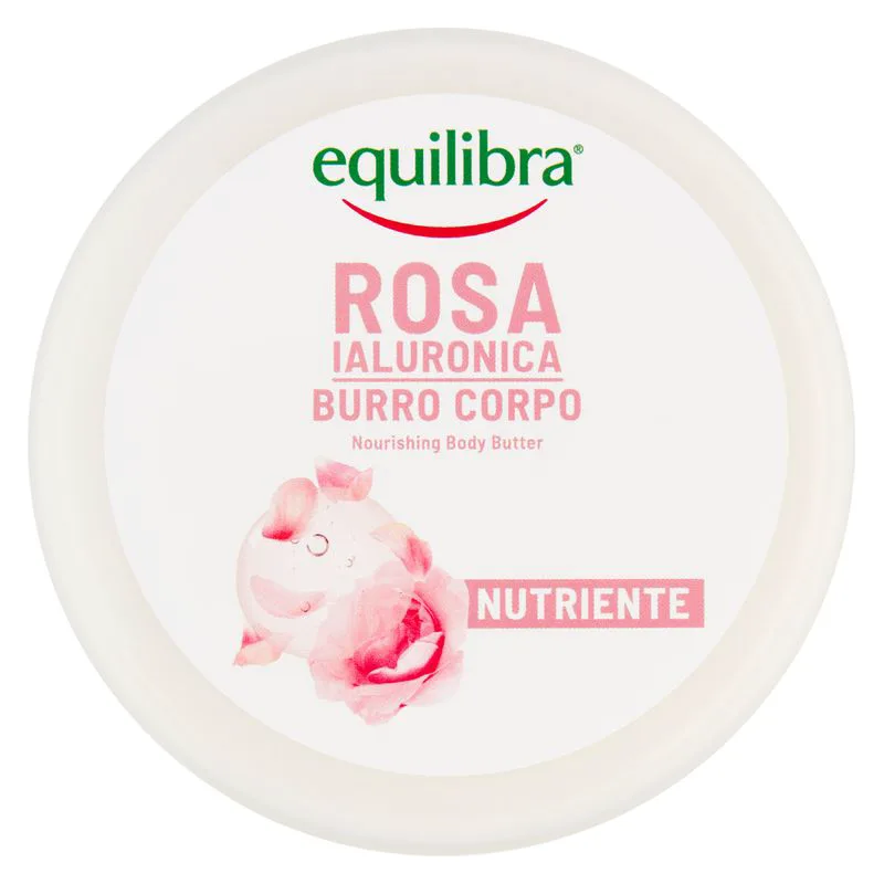 Equilibra Hyaluronic Rose Nourishing Body Butter 300ml