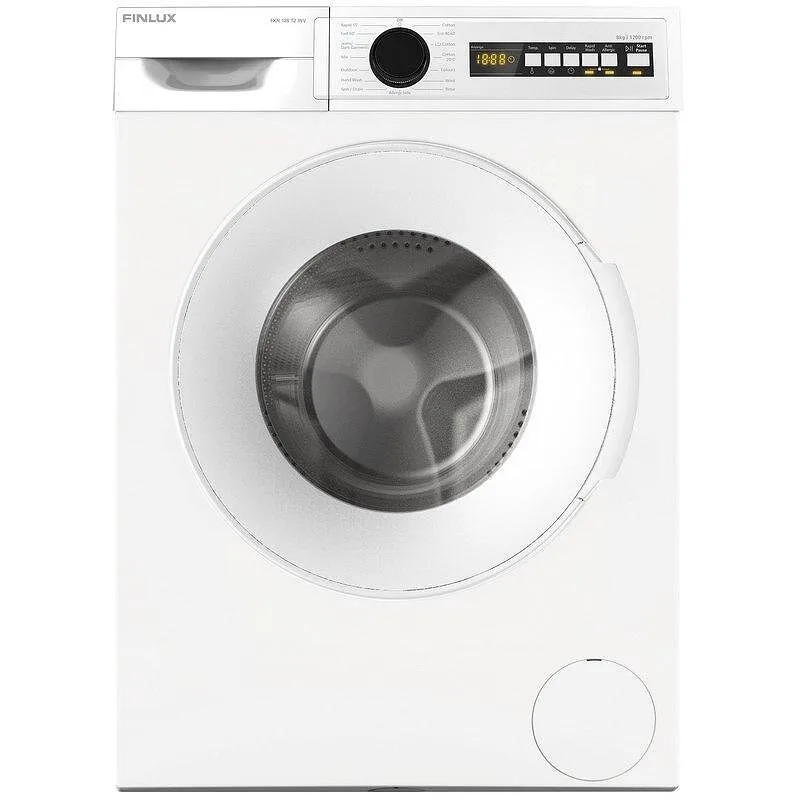 Πλυντήριο Ρούχων 8kg 1200 Στροφών, FXN 128T2 INV, Finlux