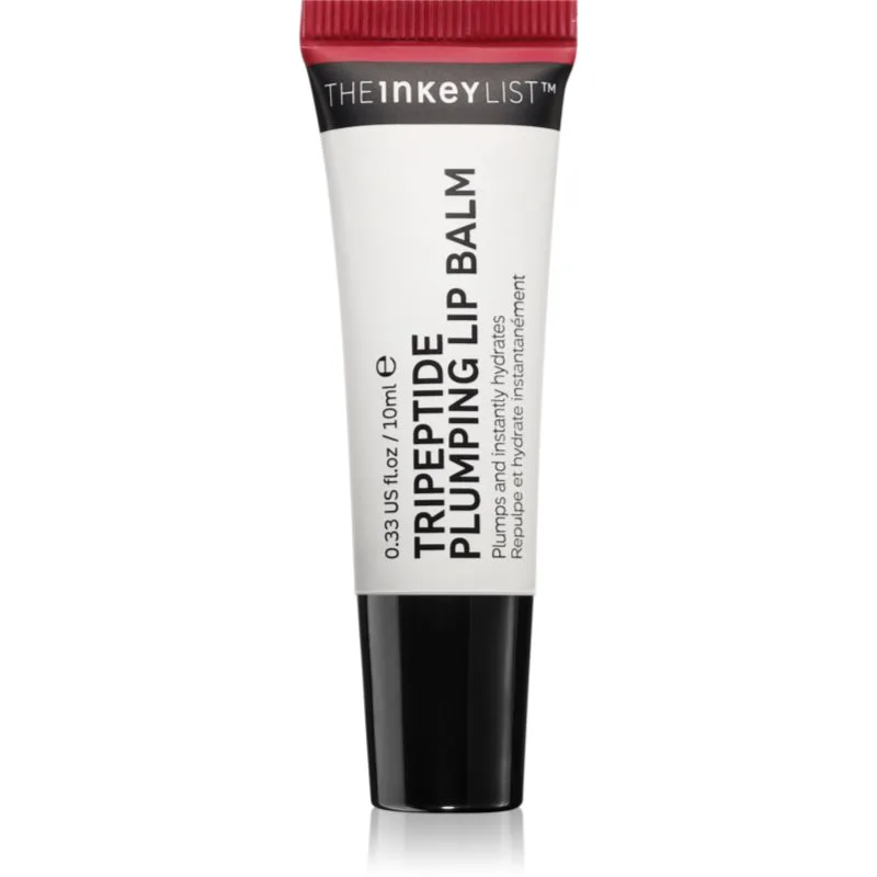 The Inkey List Tripeptide Plumping Lip Balm Βάλσαμο για χείλη για αύξηση του αποτελέσματος απόχρωση Berry 10 ml