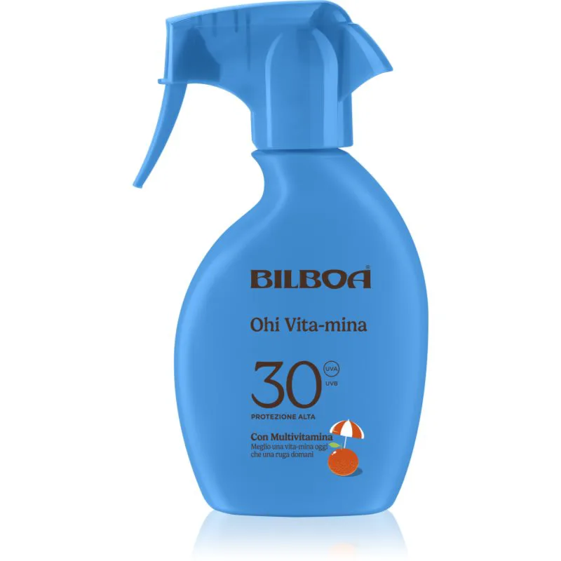 Bilboa Ohi Vitamina Trigger αντηλιακό σπρέι με βιταμίνες SPF 30 250 ml