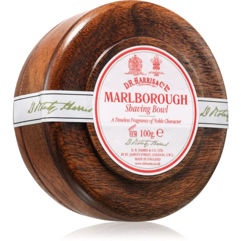 D.R. Harris Shawing Bowl Mahogany wood Σαπούνι ξυρίσματος Marlborough 100 γρ