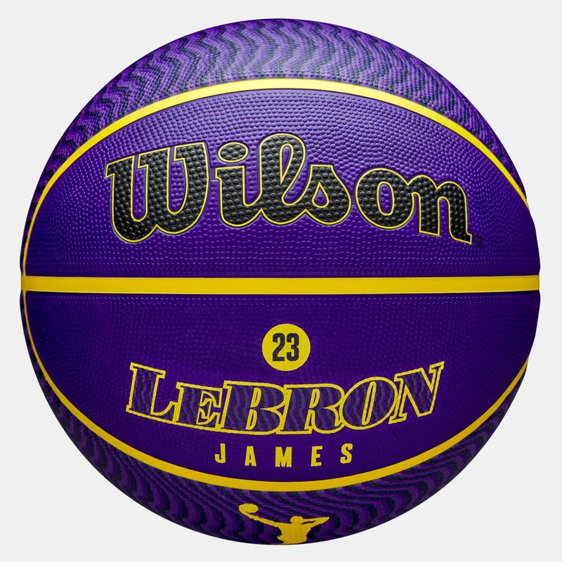 Wilson NBA Player Icon Lebron James Outdoor Μπάλα Μπάσκετ (9000199760_1523)