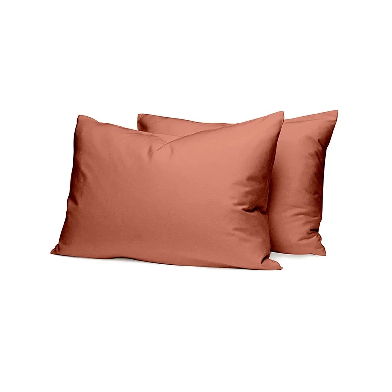 Μαξιλαροθήκες Ζεύγος 50X70 Sunshine Cotton Feelings 117 Peach (50x70)
