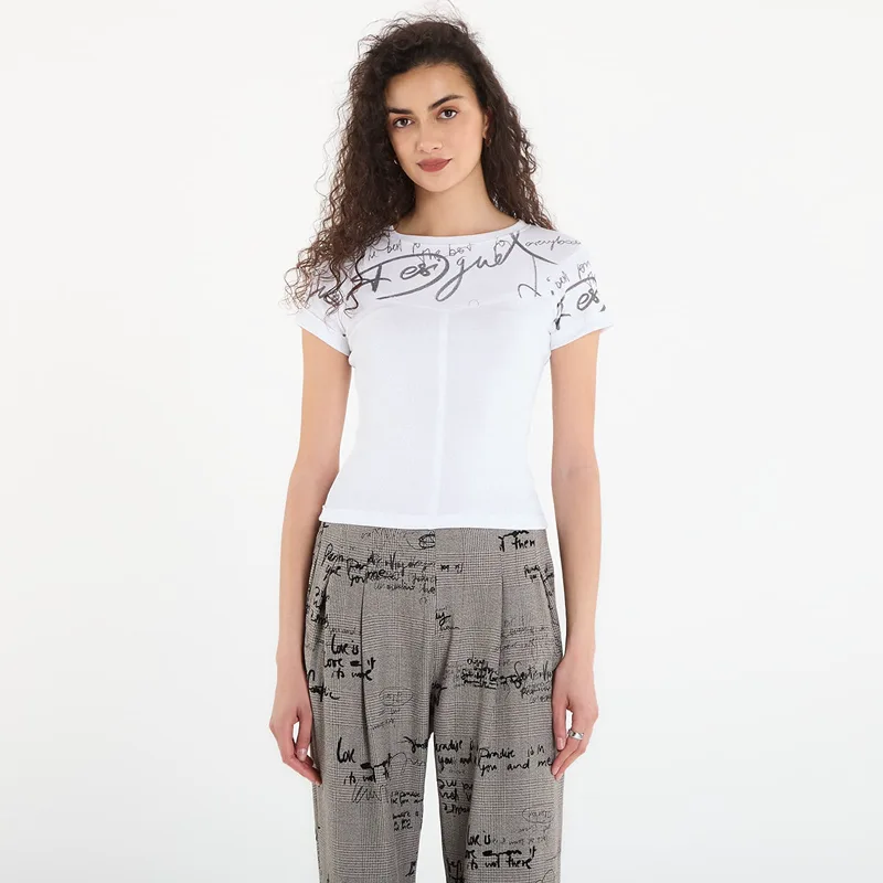 T-shirt Desigual Ts Helsinki T-Shirt White XS