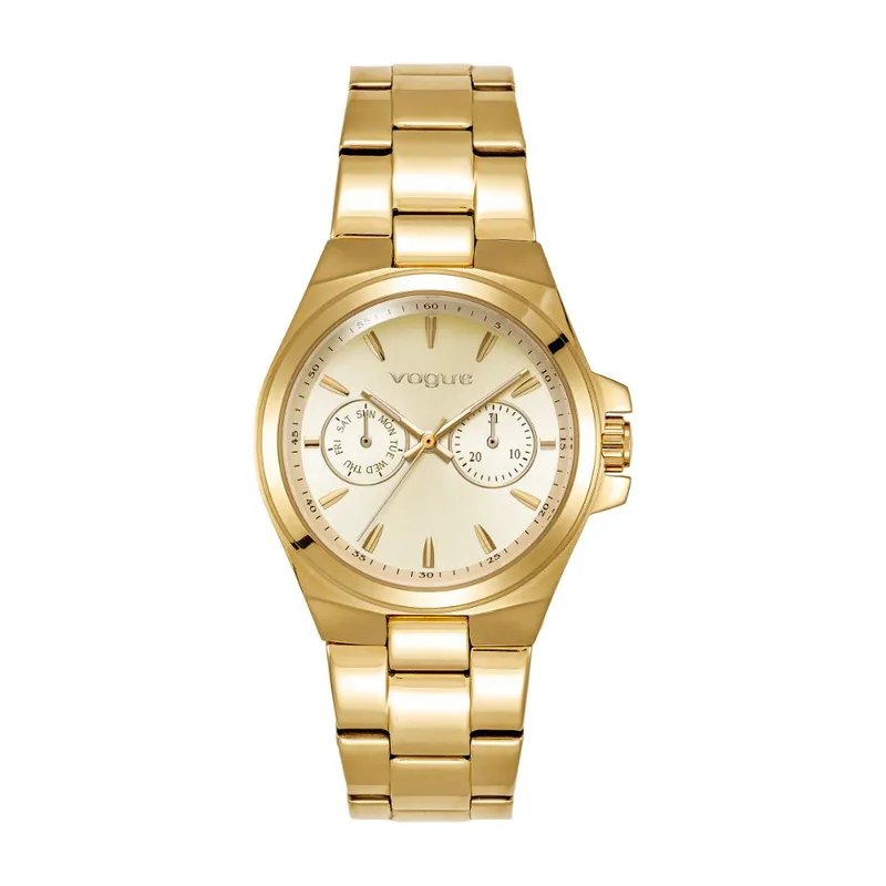 Ρολόι Γυναικείο Yellow Vogue, Stainless Steel Bracelet κωδ.813142