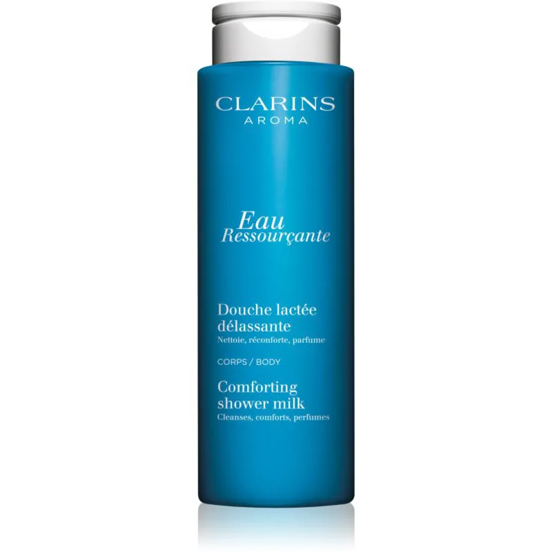 Clarins Eau Ressourcante Comforting Shower Milk κρεμοντούς με άρωμα 200 ml