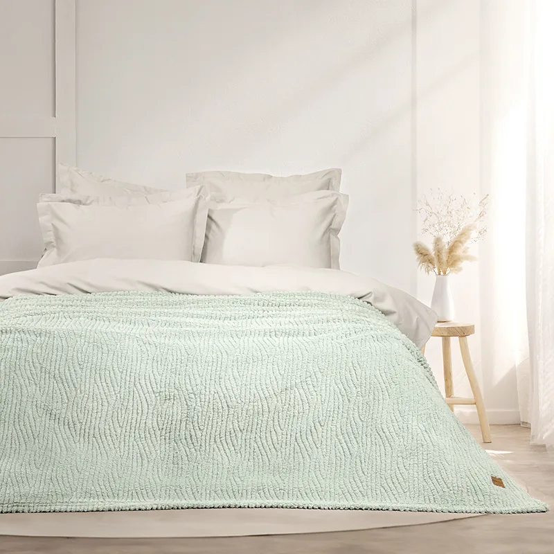 Κουβέρτα Fleece Μονή 160X220 Nima Serenus Mint (160x220)