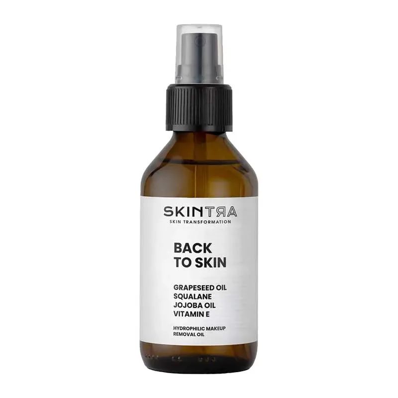 SkinTra Back To Skin Hydrophilic Makeup Remover Oil Λάδι Ντεμακιγιάζ 100ml