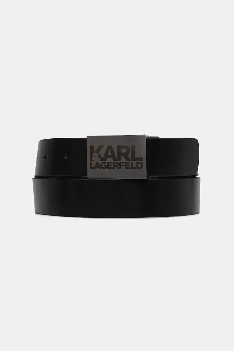 Δερμάτινη ζώνη Karl Lagerfeld