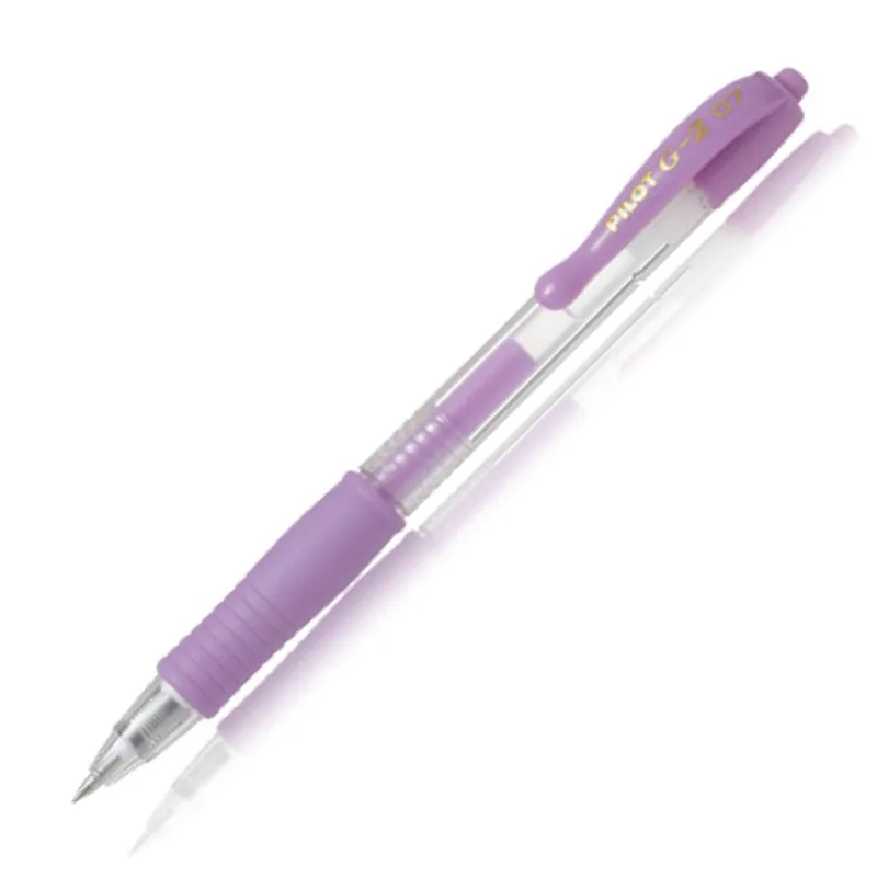 BL-G2-7PAV PILOT ΣΤΥΛΟ G-2 0.7mm ΜΩΒ ΠΑΣΤΕΛ