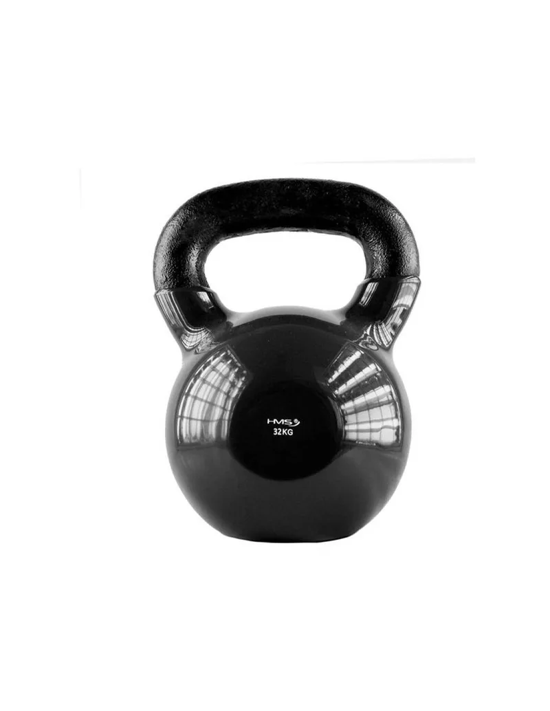 Kettelbell iron covered with vinyl HMS BLACK KNV32
