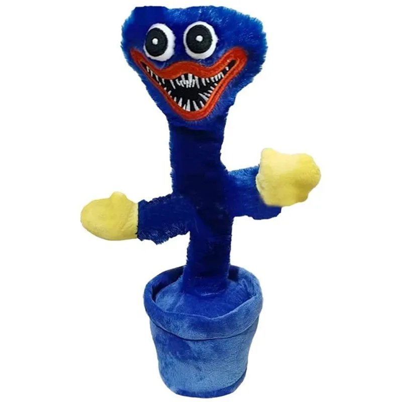 Λούτρινο Huggy Wuggy Cactus με Κίνηση & Ήχο 32 εκ. (Διάφορα Σχέδια) 1τμχ