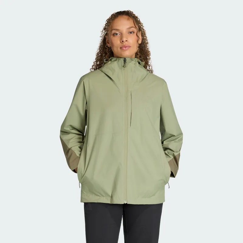 adidas Terrex W Multi 2.5 Layer Climaproof Rain Jacket (9000270887_80991)