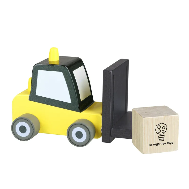 Ξύλινο Κλαρκ Construction Πορτοκαλί Tree Toys (FSC®)