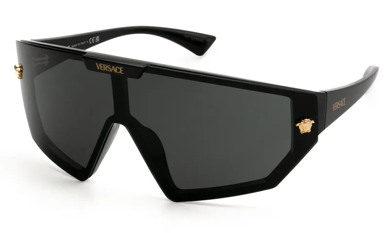 VERSACE ΓΥΑΛΙΑ ΗΛΙΟΥ VERSACE 4461 GB1/87 0147 4461 Μαύρο