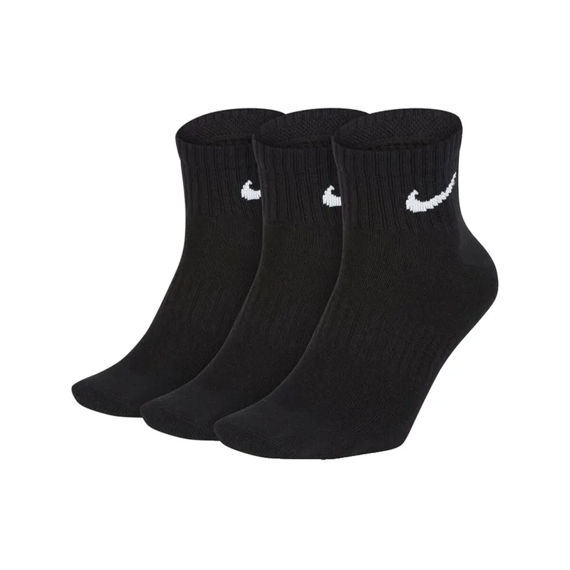 Αθλητικές κάλτσες Nike Chaussettes everyday lightweight ankle noir