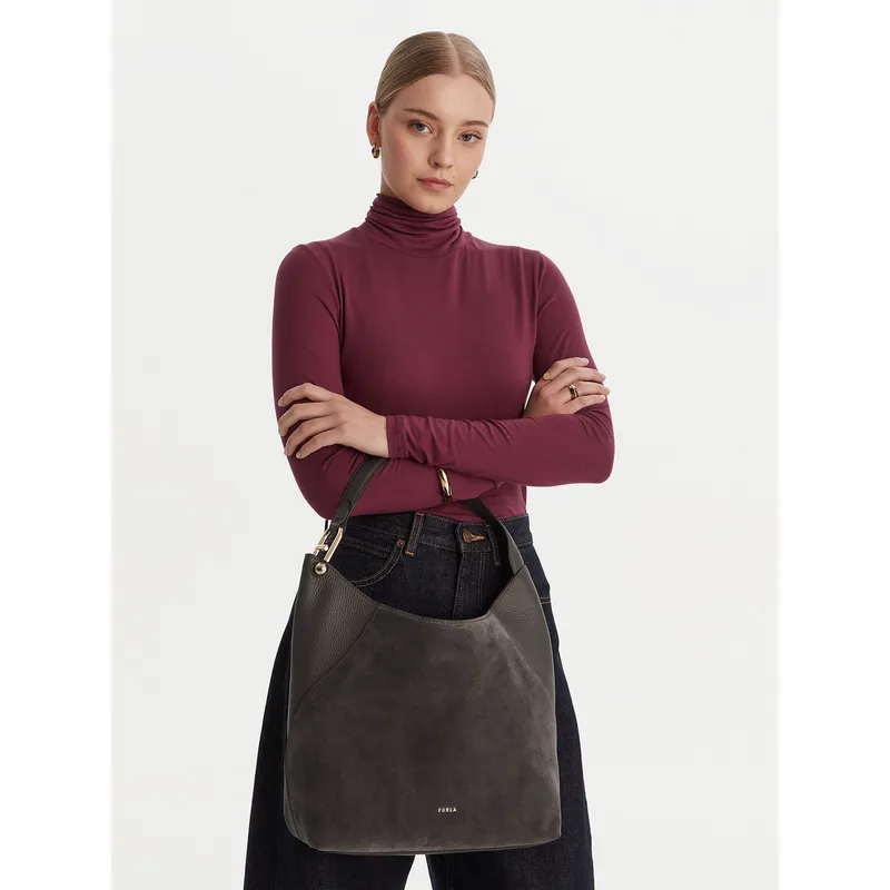 Τσάντα Furla Lara M WB01900 BX1895 BG 4285S Γκρι