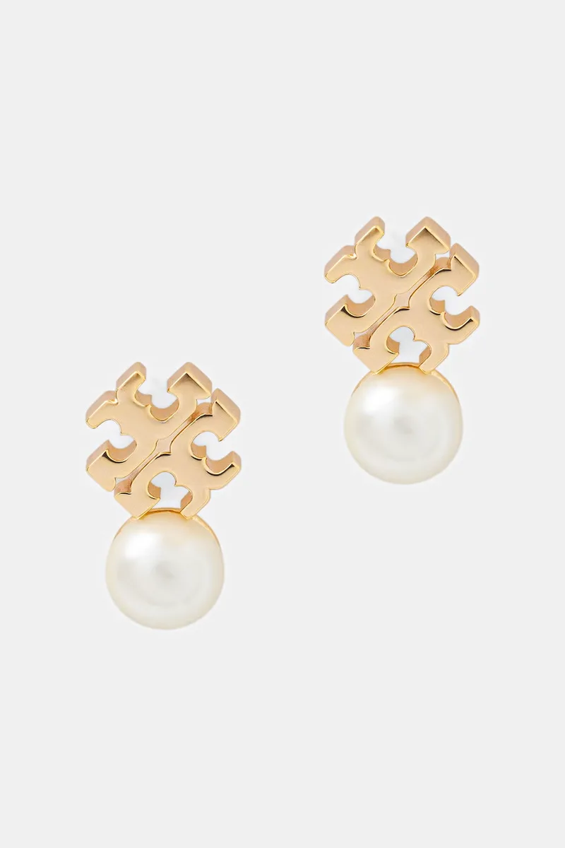 Tory Burch σκουλαρίκια γυναικεία από ορείχαλκο Moondance