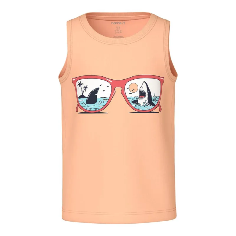 Μπλούζα μακό αγόρι name it-13228228-Peach Fuzz