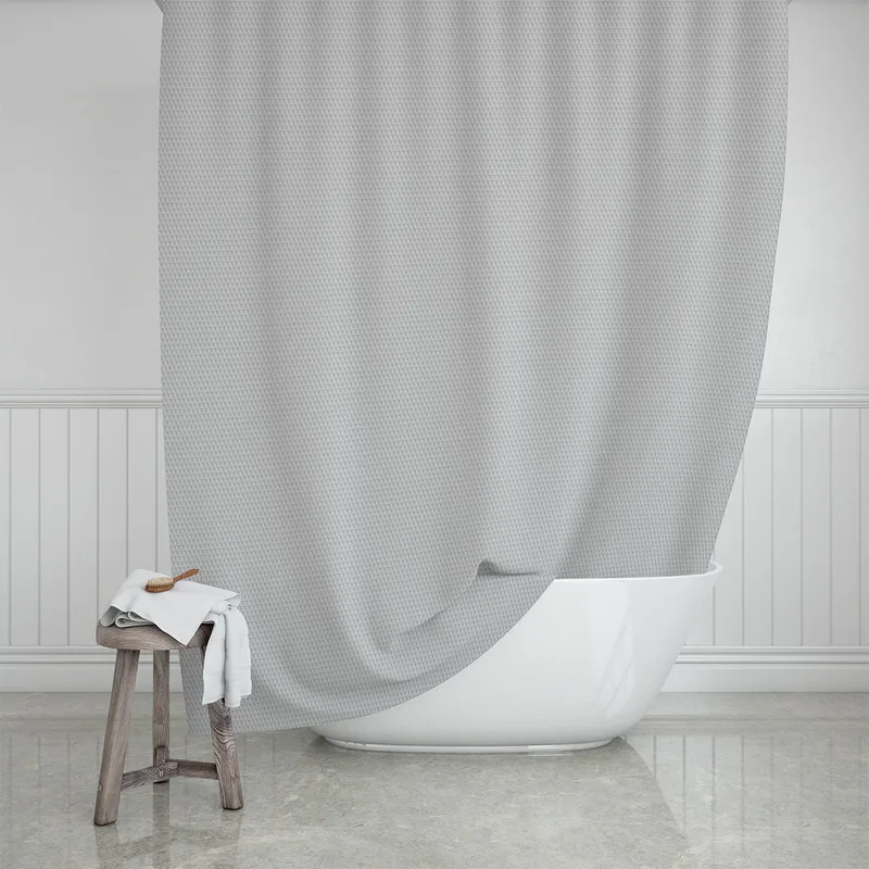 Κουρτίνα Μπάνιου Αδιάβροχη Camellia Mist Polyester 180x200cm Estia 02-28107
