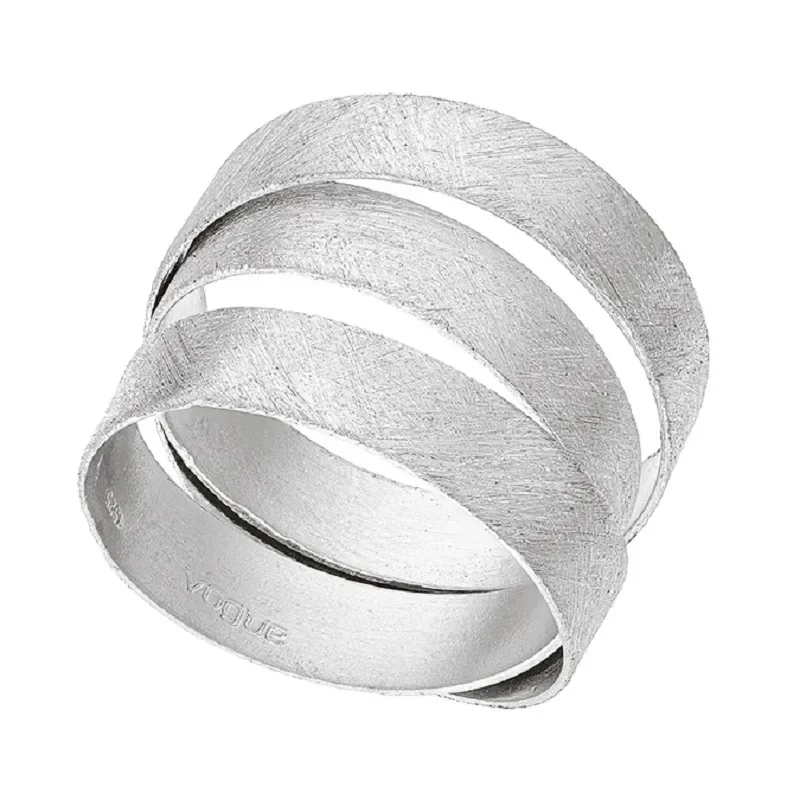 Ασημένιο τριπλό δαχτυλίδι Vogue 925 Circle 4923103 4923103 Ασήμι