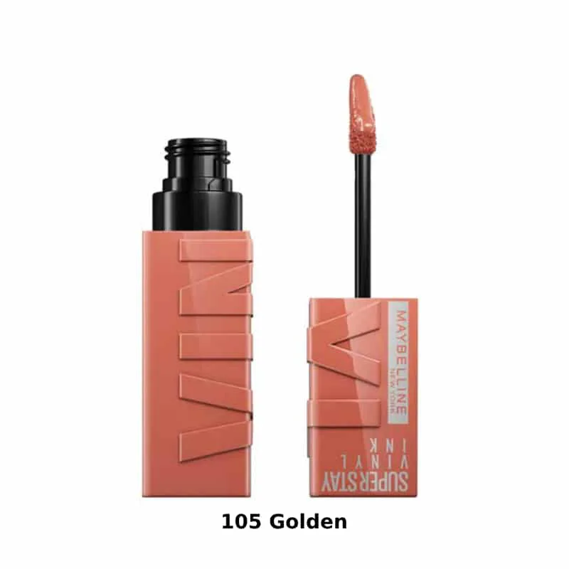 Maybelline Superstay Vinyl Ink 105 Golden