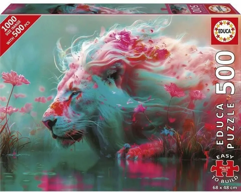 PUZZLE EDUCA XXL 500 KING OF FLOWERS (20234)