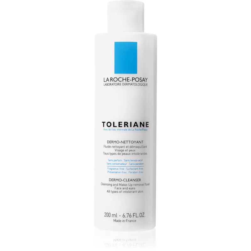 La Roche-Posay Toleriane καταπραϋντικό γαλάκτωμα για ντεμακιγιάζ για μη ανεκτική επιδερμίδα 200 ml