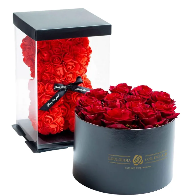 Rose Bear Red Combo of 2