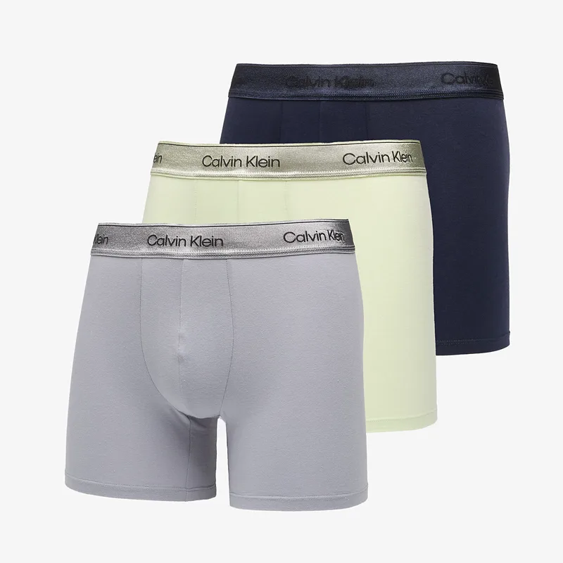 Μπόξερς Calvin Klein Boxer Brief 3-Pack Green XL