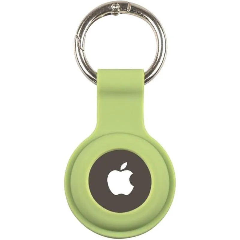 Θήκη AirTag 2 / 1 Mobile Origin AirTag KeyChain Σιλικόνης με Μπρελόκ - Green (FRL-ATKC-GRN)