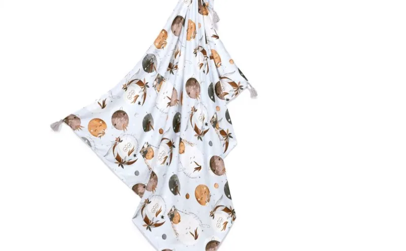 Bamboo Κουβέρτα Swaddle Fly me to the Moon Sky