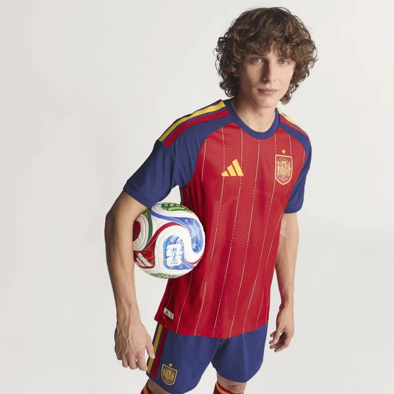 adidas Εθνική Ισπανίας 2026 Home Authentic Ανδρική Ποδοσφαιρική Φανέλα (9000262813_65926)