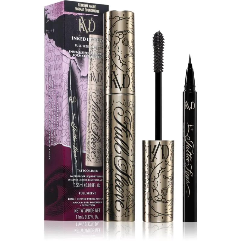 KVD Beauty Inked Up Duo σετ διακοσμητικού μακιγιάζ