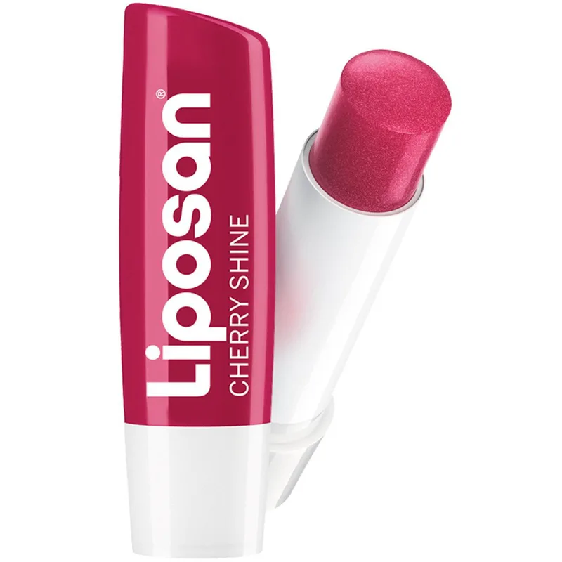 Liposan Cherry Shine Lip Balm 24h Hydration Βάλσαμο Χειλιών 24ωρης Ενυδάτωσης & Θρέψης με Άρωμα Κεράσι 4.8g